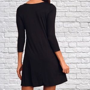 NWT Long Sleeve Black dress